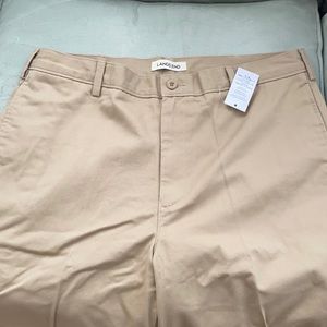 Men’s khaki Lands End shorts size 34